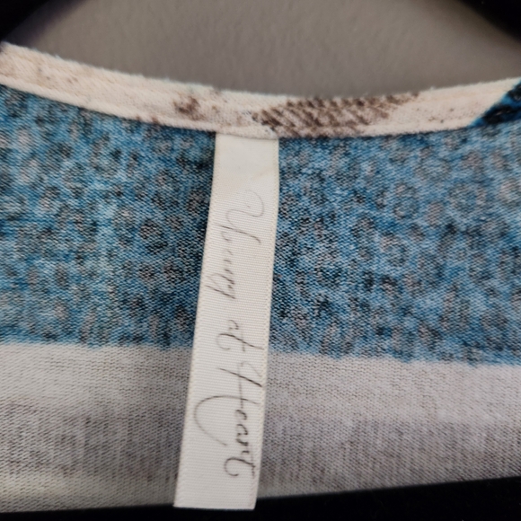 Striped Open-Front Cardigan - Picture 4 of 4